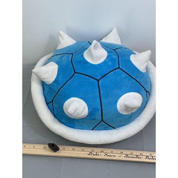 Nintendo Mario Kart Blue Spiny Shell Plush Pillow - Picture 9 of 9